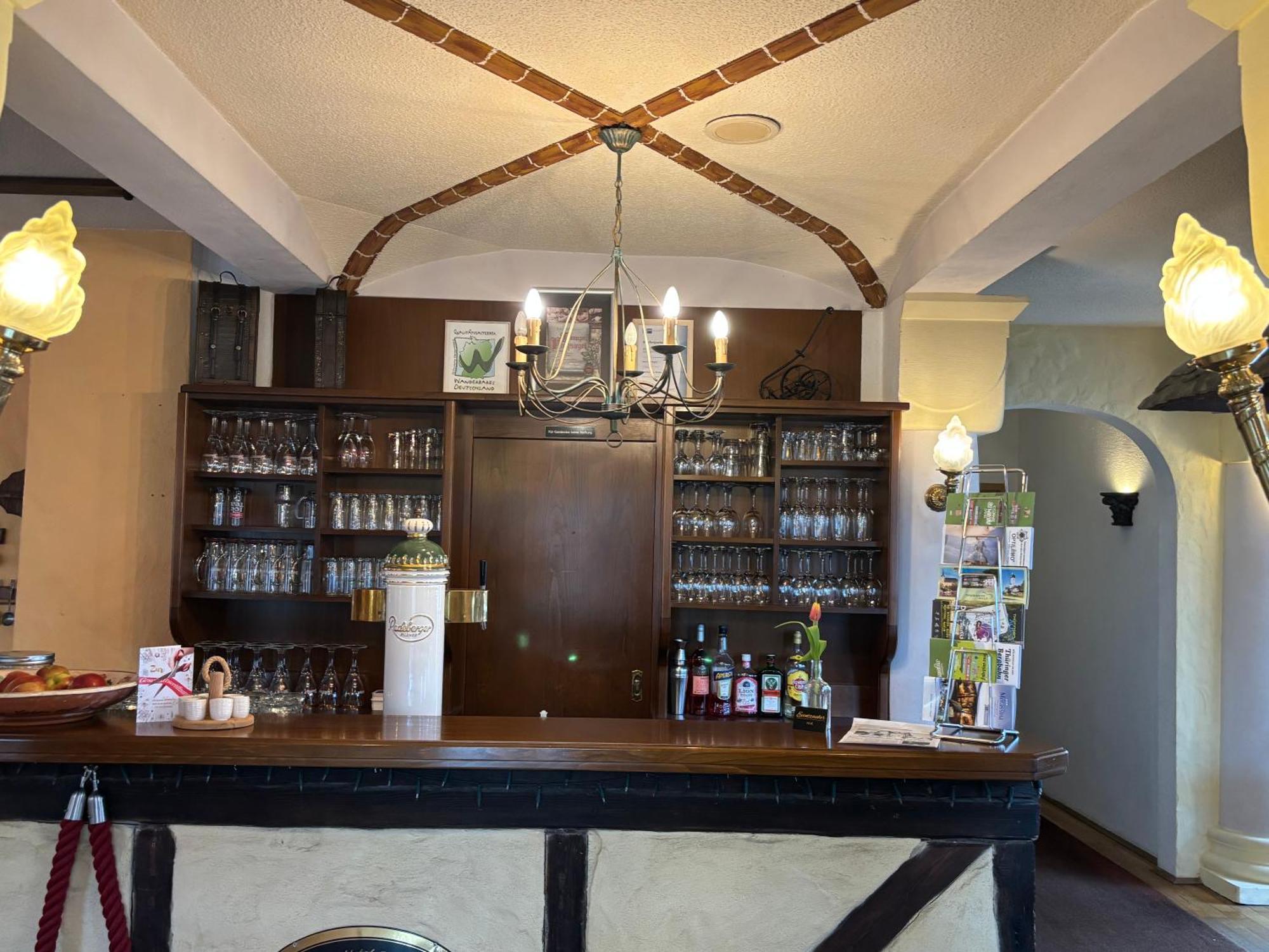 Hotel Burghof Oberweißbach Zewnętrze zdjęcie